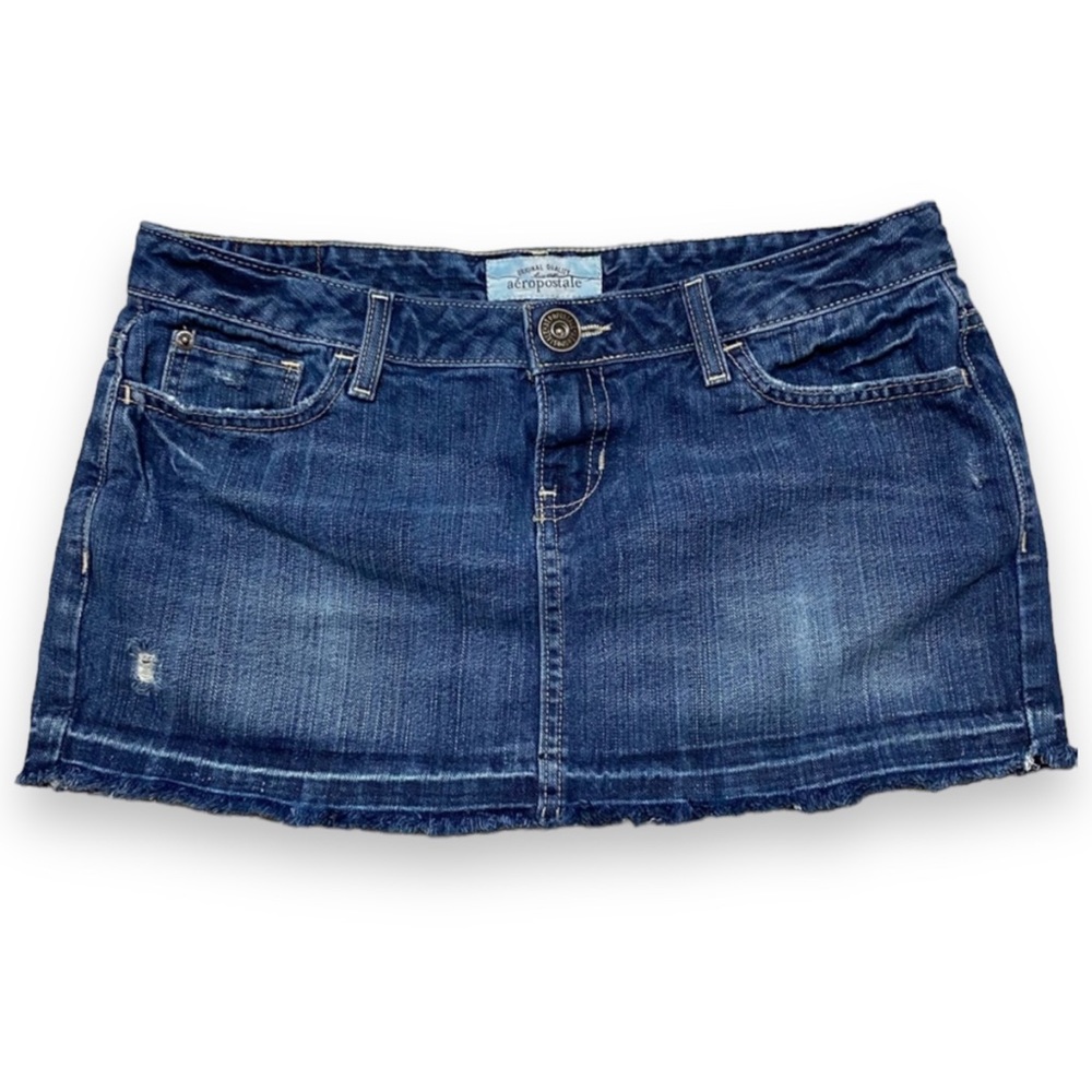 AERO Jean Short Skirt!